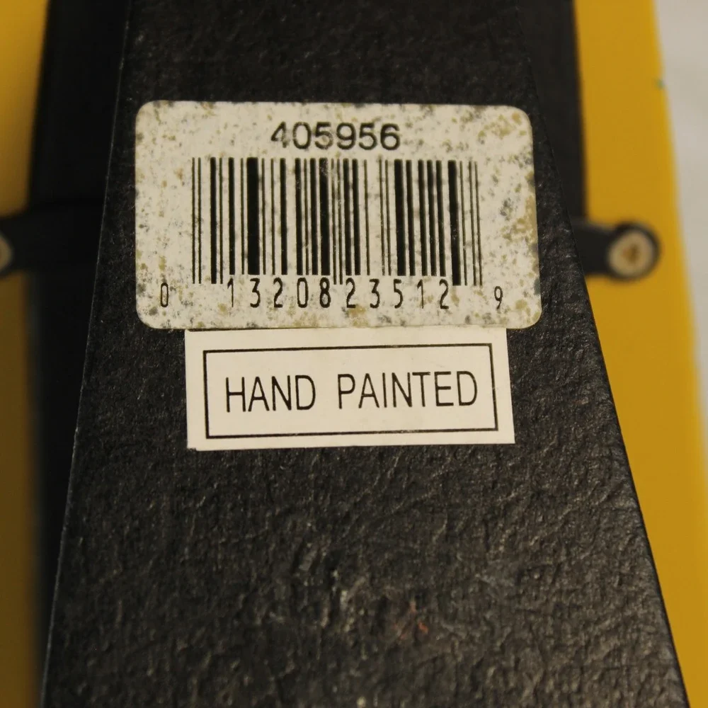 Kohls Necktie Picture Frame Mens Yellow Good Hand Painted Argyle 2-Opening